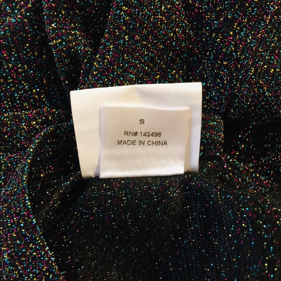 Clearance $7 ICONE GLITTER CLUBBING SHIRT - Picture 6 of 6